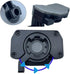 ThtRht 360 Action Camera Helmet Mount Holder Universal Self-Adhesive Sticky Mounts for Gopro Hero DJI Osmo Insta Sjcam