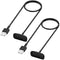 Kissmart Charger for Fitbit Inspire 3, Replacement USB Charging Cable Cord Accessories, 2 Pack, 3.3ft/1m