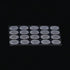 20Pcs/Set Silver Earbuds Filters Earphone Filter Mesh,Earbud and in-Ear Headphones Earphone Protective Filters Earphone Accessories Over-Ear Headphones (4mm)