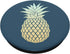 Yellow Cyan Blue Beach Hawaii Summer Pineapple Gradient PopSockets PopGrip: Swappable Grip for Phones & Tablets