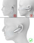 New bee V5.0 Bluetooth Earpiece, Wireless Handsfree Headset, 24 Hrs Driving, Noise Cancelling Mic, White