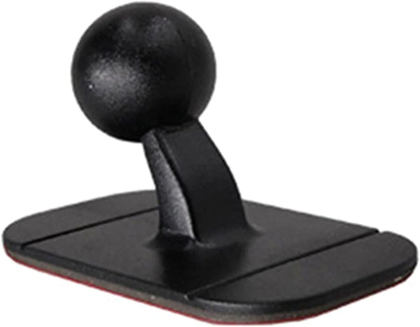Car Cellphone Holder Dashboard Mount, 17mm Ball Head Stand Support Holder, Rotatable Cradle Base (Black PC)