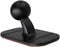 Car Cellphone Holder Dashboard Mount, 17mm Ball Head Stand Support Holder, Rotatable Cradle Base (Black PC)