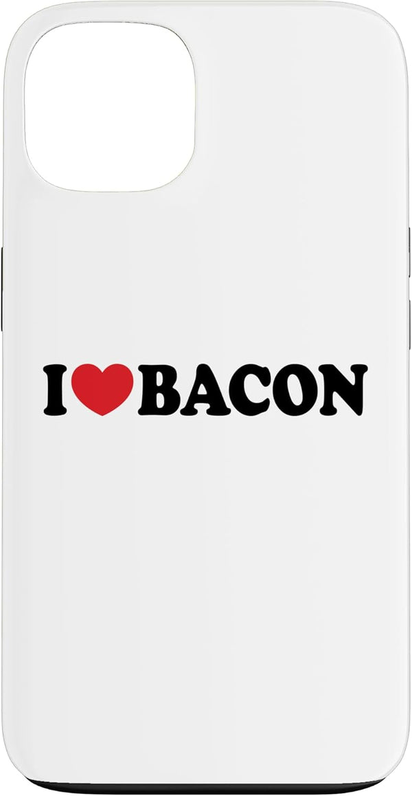 I Love Bacon Shirts DK I Heart Bacon I Love Bacon Case for iPhone 13