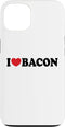 I Love Bacon Shirts DK I Heart Bacon I Love Bacon Case for iPhone 13