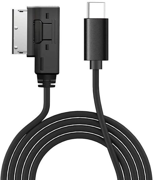 USB-C to AMI MMI Aux Cable for Apple iPhone 15/iPad Pro, Compatible with Audi and VW Models 2011-2016
