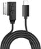 USB-C to AMI MMI Aux Cable for iPhone 15/iPad Pro, Compatible with Audi and VW MMI 3G System (4FT)