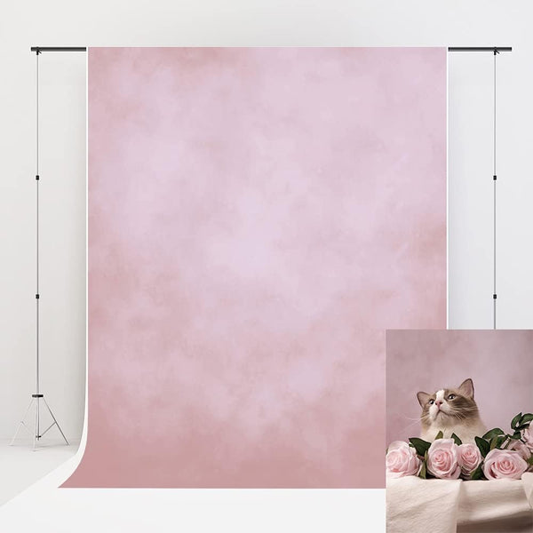Kate Pink Backdrop - Professional Pet Photography Background for Photo Studio, 5x7ft