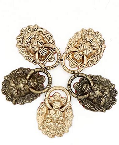 3Pcs Phone Holder Metal Lion Mobile Phone Ring Stand, Universal Desktop Bracket Retro Style