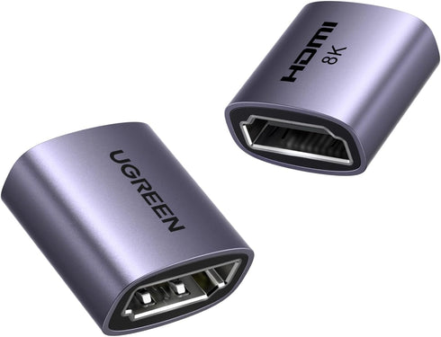 UGREEN HDMI Coupler 2 Pack, 8K@60Hz HDMI 2.1 Female to Female Adapter Connector