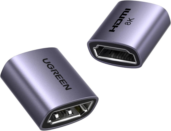UGREEN HDMI Coupler 2 Pack, 8K@60Hz HDMI 2.1 Female to Female Adapter Connector