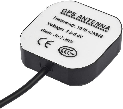 Bingfu Waterproof Active GPS Navigation Antenna, Adhesive Mount SMA Male with 15cm RG178 Coaxial Cable