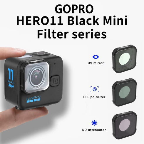 CPL MCUV ND 8 16 32 Lens Filters for GoPro Hero Black 11 Mini Camera Accessories (ND32)