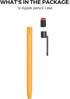 TRONWIN 1st 1st Pencil Case for Apple Pencil Generation Sleeve Silicone Protective Cover Skin with Sturdy Clip