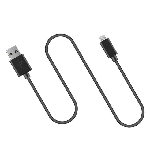 Short Micro USB Cable, 10 Pack 0.5FT USB 2.0 Cables in Black