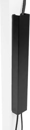 VIVO Steel Magnetic 14 inch Vertical Cable Management Channel, Cord Organizer, Wire Hider Cover for Home, Black