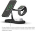 5 in 1 Magnetic Wireless Charging Stand, 15W Fast Mag-Safe Charging Station for iPhone 15/14/13/12 Series, iWatch,