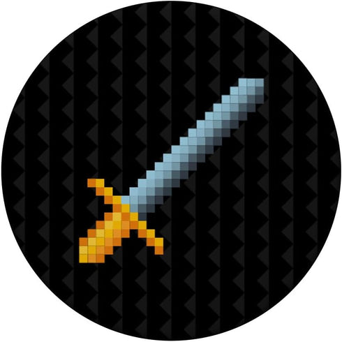 Pixel Sword Gamer Gaming Kids Boys PopSockets Adhesive PopGrip