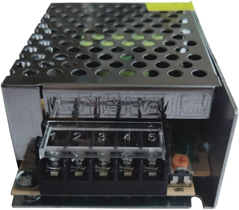 AC 110V/220V to DC 12V 5A 60W Universal Regulated Switching Power Supply Adapter for LED Strip Light, CCTV