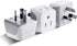Ceptics Australia Power Plug Adapter, 2 in 1 Type I, US to Australia, China, New Zealand, 3 Pack