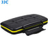 JJC MC-SD12 Water-Resistant Memory Card Holder for 12 SD Cards (Black)