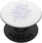 PopSockets Standard PopGrip, Light Pastel Purple White Floral