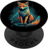 Geometric Fox Animal Arts Pattern, Foxes Lover PopSockets Standard PopGrip