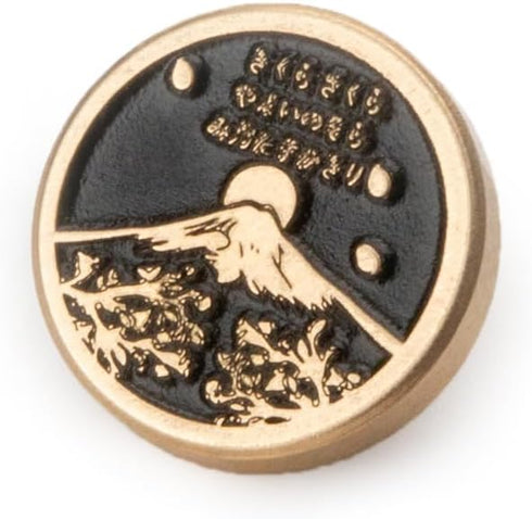 Falling Cherry Blossoms Camera Metal Shutter Decorative Button for Fujifilm x100vi x100v