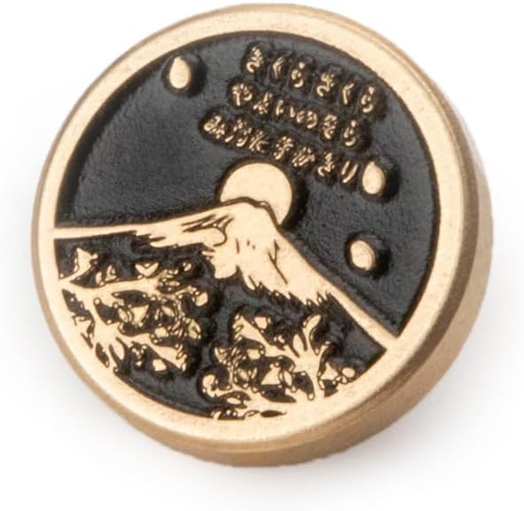 Falling Cherry Blossoms Camera Metal Shutter Decorative Button for Fujifilm x100vi x100v