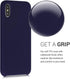 kwmobile TPU Silicone Case for Apple iPhone X - Deep Ocean Phone Cover with Soft Finish