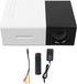 GOWENIC 1080P Kids Projector, HD Adjustable Projection Angle LED Portable Projector for Home Theater, Travel, Camping