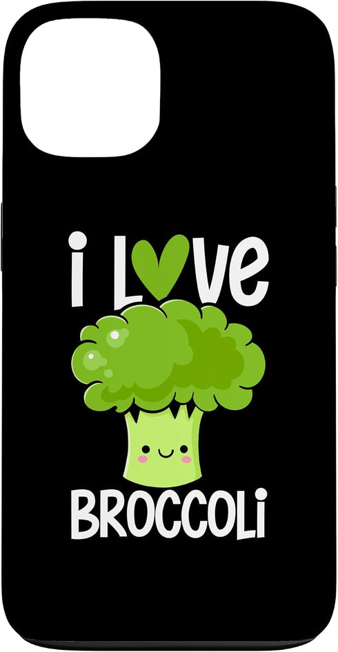 Best Broccoli Gifts Healthy Vegetable Leafy iPhone 13 Cool Broccoli Vegetarian Vegan Vegetable Food For Men Women Case