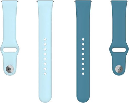 2 Packs Silicone Bands for Gizmo Watch 3/2/1, Soft Sport Waterproof Replacement Band for Kids