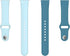 2 Packs Silicone Bands for Gizmo Watch 3/2/1, Soft Sport Waterproof Replacement Band for Kids