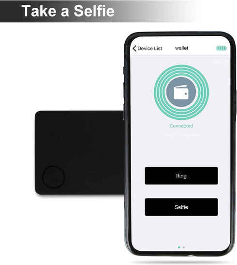 Wallet Tracker Finder Locator, Slim GPS Credit Debit Card Tracker Device for Men, Waterproof