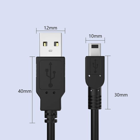 Replacement UC-E4 USB Charging Cable for Canon EOS 10D 20D 30D 300D 350D 40D 400D 450D 5D2 5D3 500D 6D 60D 600D 650D