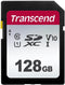 Transcend SDC300S 128GB SDXC SD Card, Compatible with DSLR Cameras/ Digital Cameras /