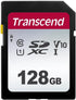 Transcend SDC300S 128GB SDXC SD Card, Compatible with DSLR Cameras/ Digital Cameras /