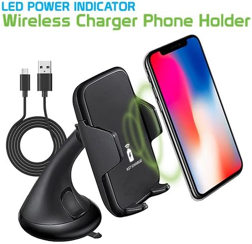 Cellet Adjustable Car Dashboard Smartphone Clip In Mount Compatible for iPhone 13 Pro 12 Pro Max Mini SE Galaxy S21
