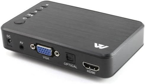 axGear 1080P HD HDMI Media Player with Remote Control - High Definition Experience
