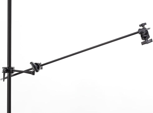 PHOCUS 6" Extension Arm with Universal Adapter Spigot for Mounting Strobe, LED Light, Camera, or Photo Studio Light
