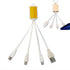 Generic Multi Charging Cable, 3 in 1 Multiple Charging Cable, Universal Fast Charger