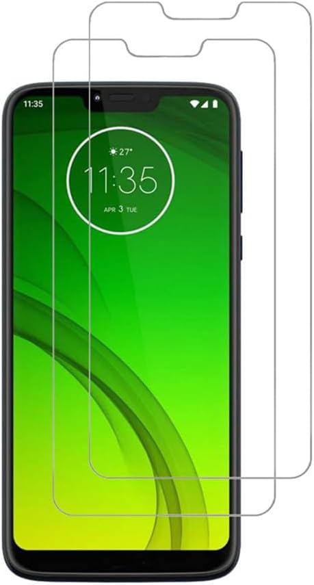 VIESUP for Moto G7 POWER Screen Protector, Motorola G7 Power Protective Glass Film, 9H Hardness