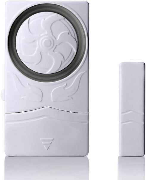 Wireless Home Security Burglar Alarm, Magnetic Sensor Door Window Alarm, Super Loud 110dB, Pack of 4