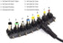 Universal 80W DC Car Charger, 15-24V Power Supply Adapter Set for Laptop Notebook