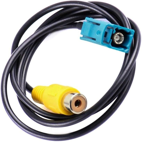 TheCoolCube Reverse Camera Adapter, Fakra to RCA Reversing Parking Cable for Benz and Volvo Models
