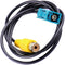 TheCoolCube Reverse Camera Adapter, Fakra to RCA Reversing Parking Cable for Benz and Volvo Models