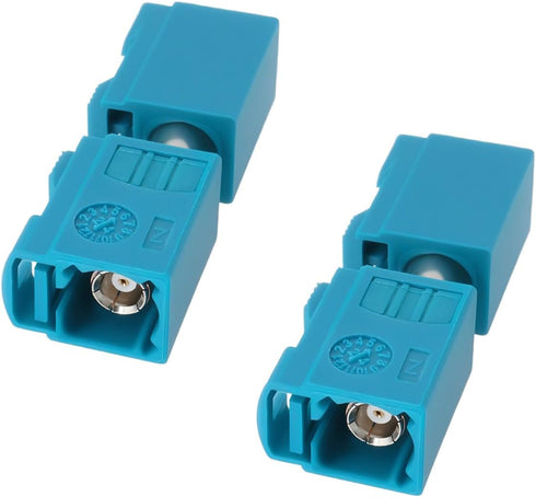 eMagTech 2pcs Fakra Z Adapter Female to Female Connector for Automotive Telematics GPS
