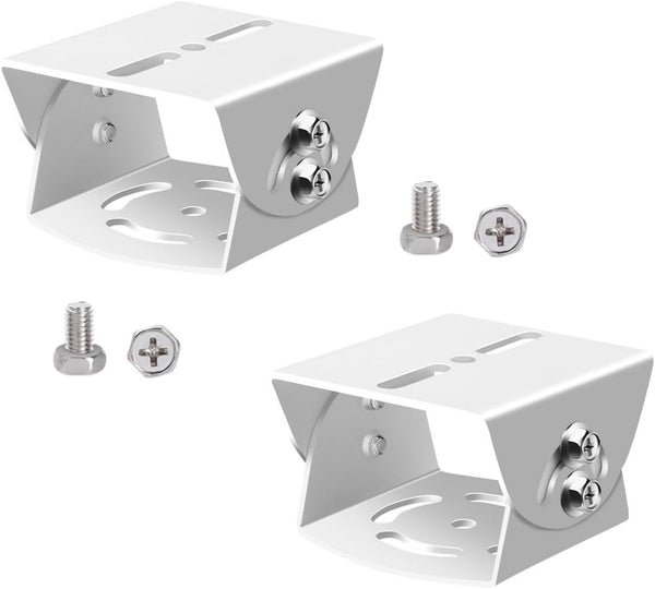 2D Adjustable Security CCTV Camera Mounting Bracket, Universal Joint Bracket Crossbar Adapter (2D Aluminum Alloy)