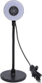 SASKATE 5MP Webcam with Fill Light Built in Mic AF Touch Control, Auto